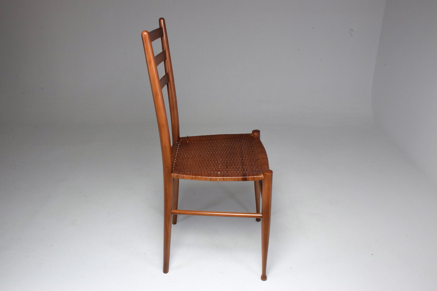 French Vintage Cane Dining Chairs, Set of Five 1930's - Spirit Gallery 