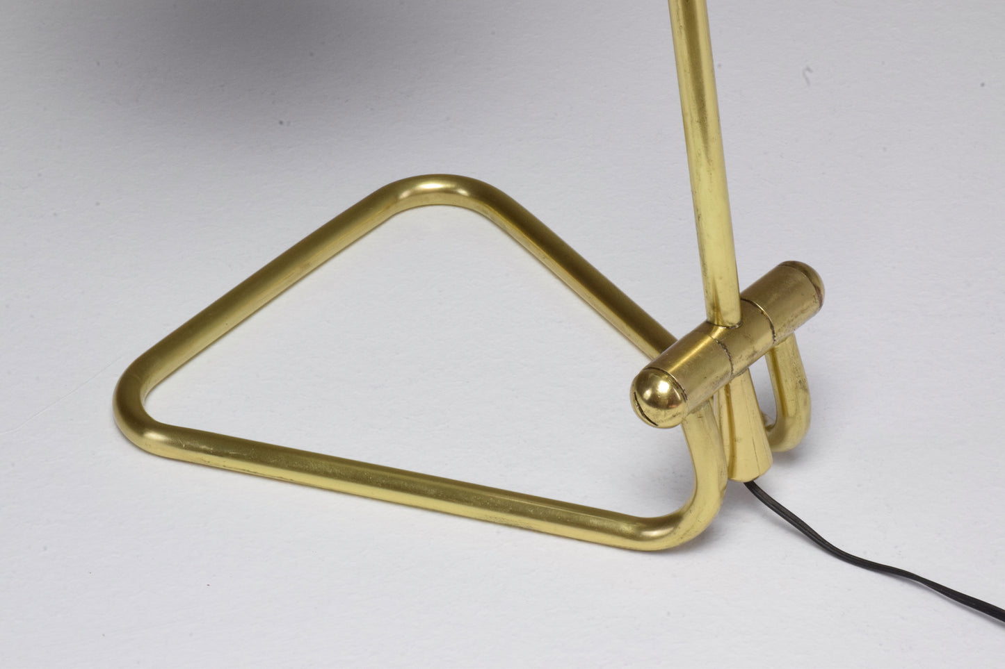 French Vintage Brass Table Lamp by Robert Mathieu, 1950's - Spirit Gallery 