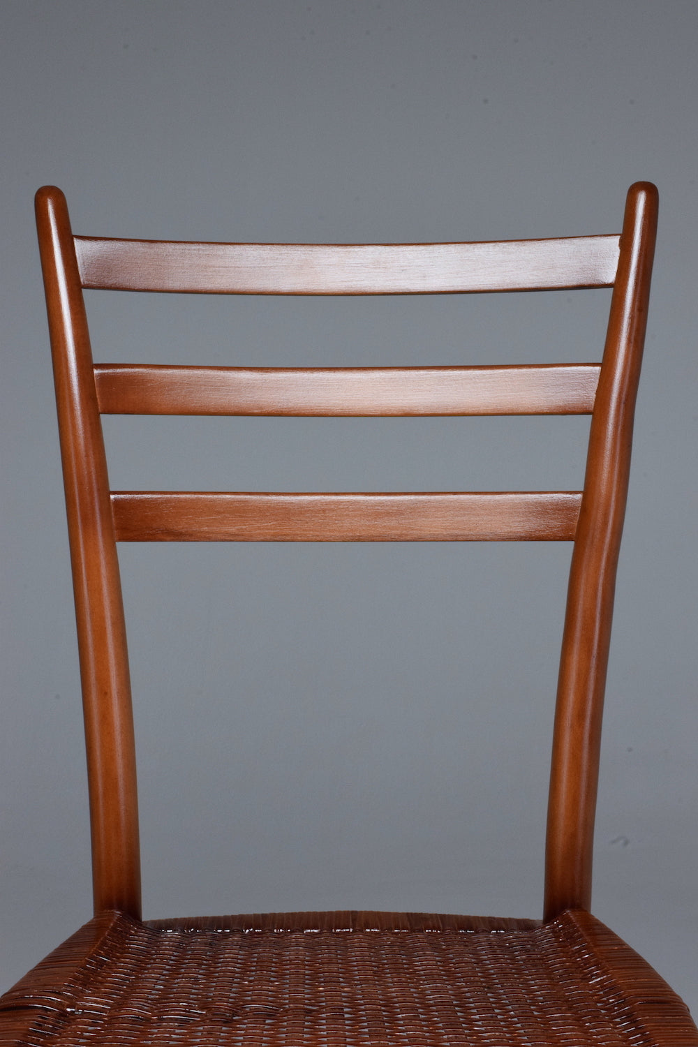 French Vintage Cane Dining Chairs, Set of Five 1930's - Spirit Gallery 