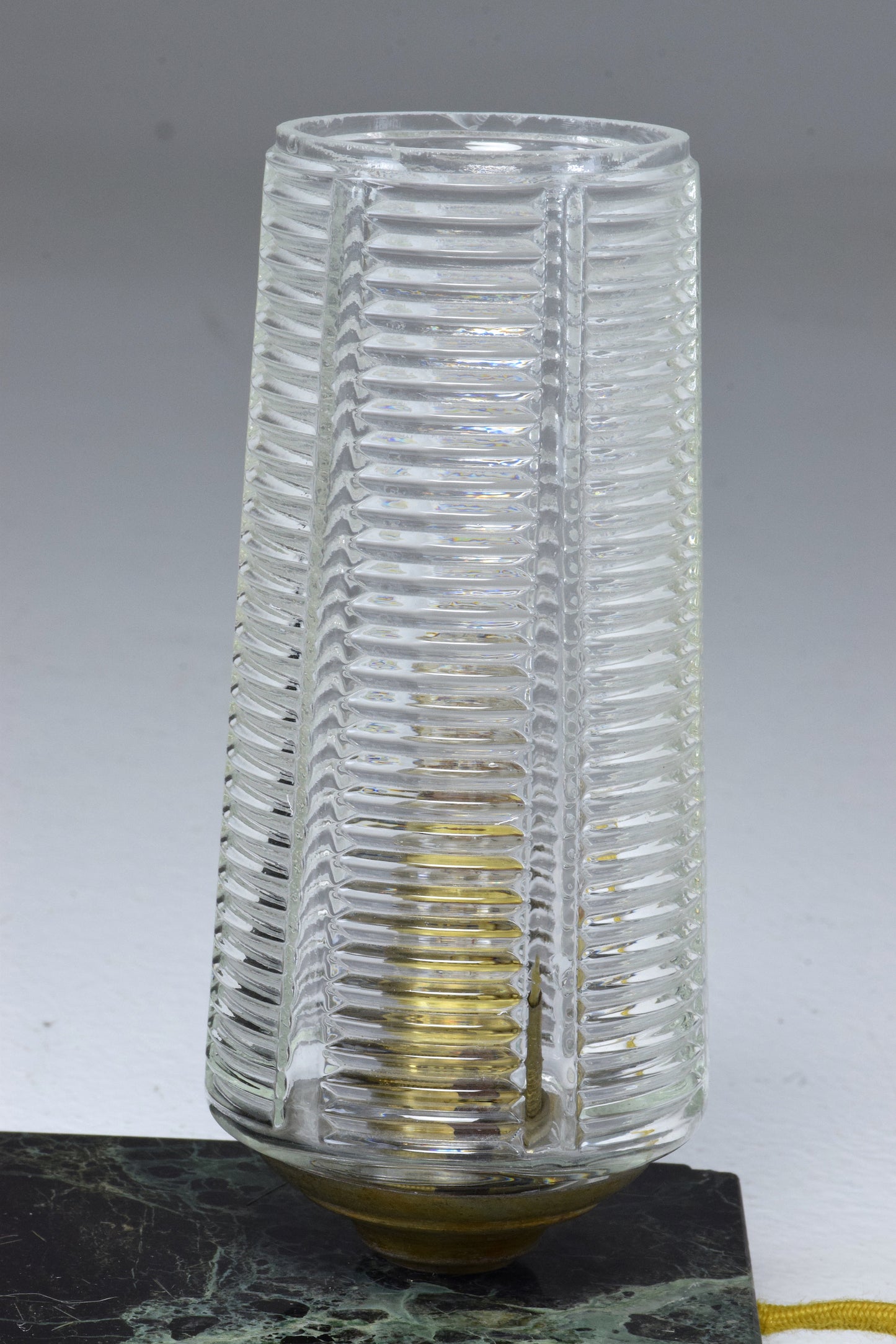 French Vintage Art Deco Lion Marble Table Lamp, 1930's - Spirit Gallery 