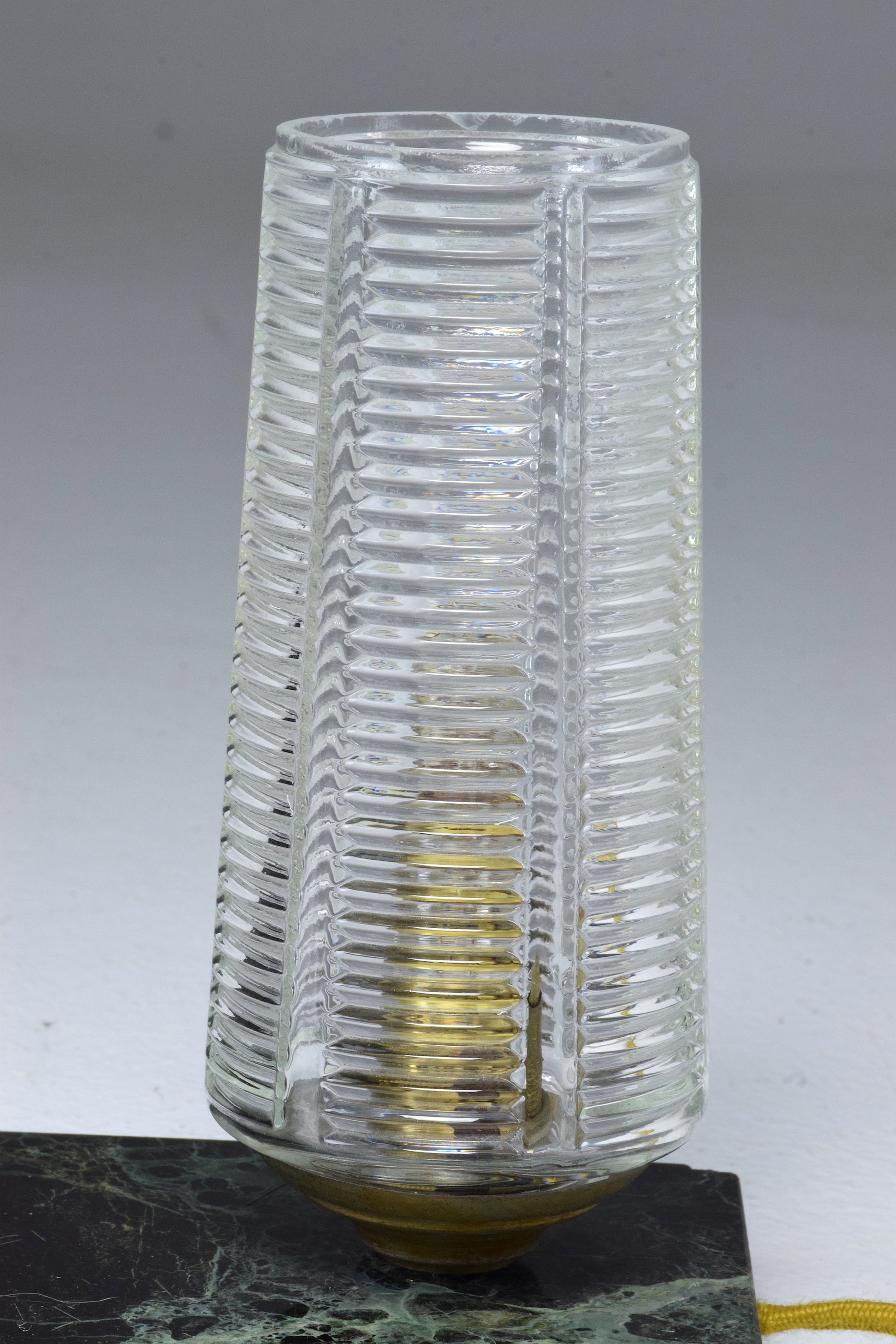 French Vintage Art Deco Lion Marble Table Lamp, 1930's - Spirit Gallery 