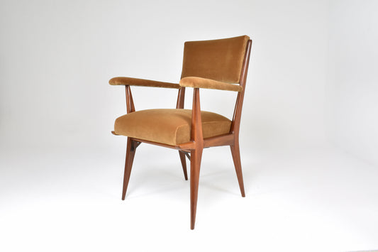 Italienischer Mid-Century-Sessel von Silvio Cavatorta aus den 1950er Jahren