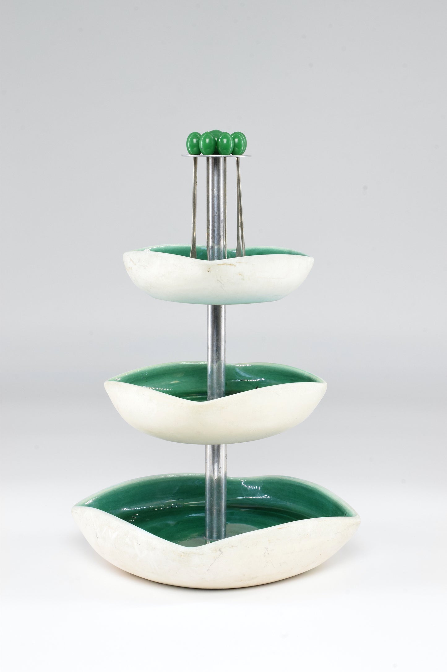 1960's French Ceramic Serving Platter - Spirit Gallery 