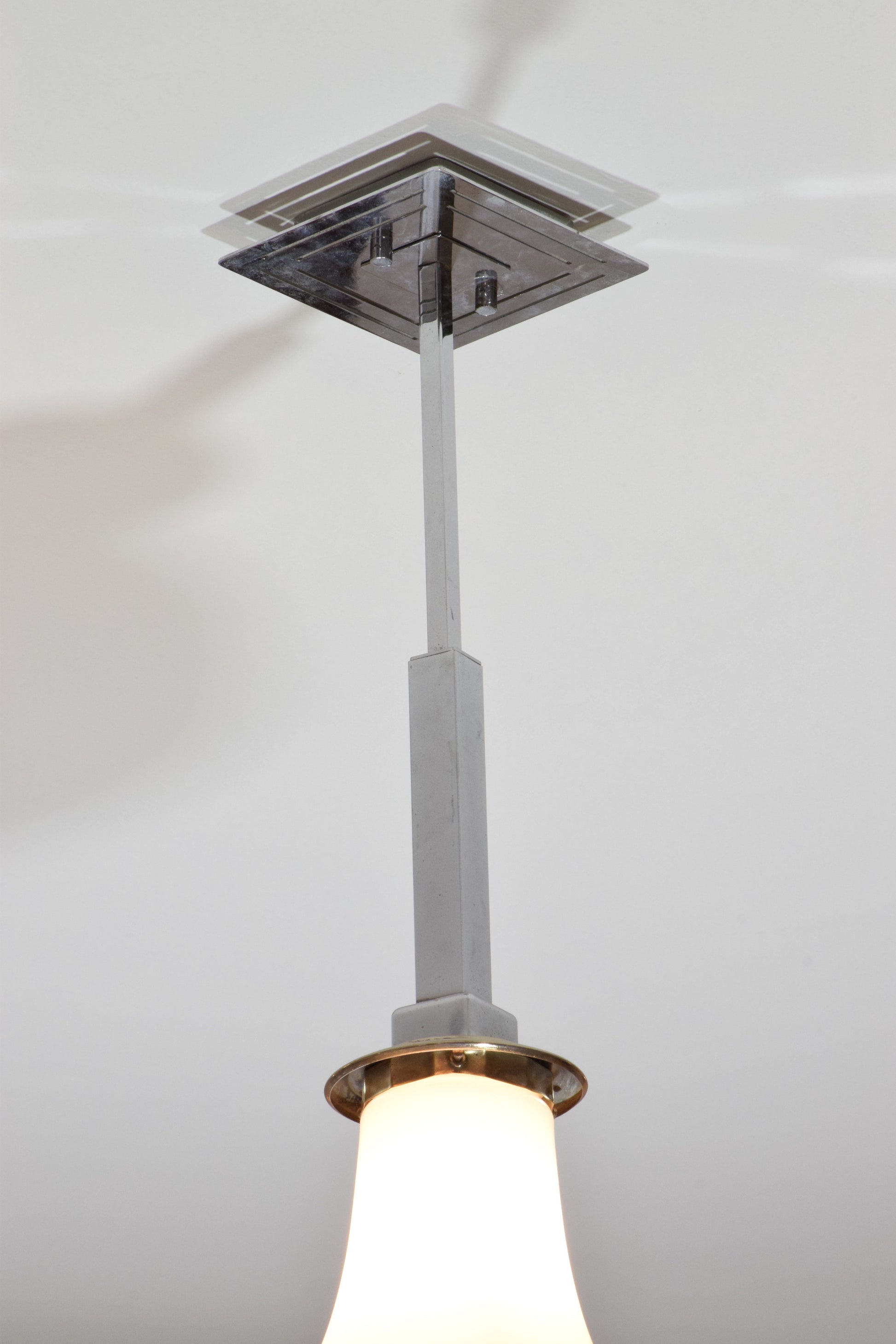 French Vintage Art Deco Pendant in the Style of Peter Behrens, 1930's - Spirit Gallery 