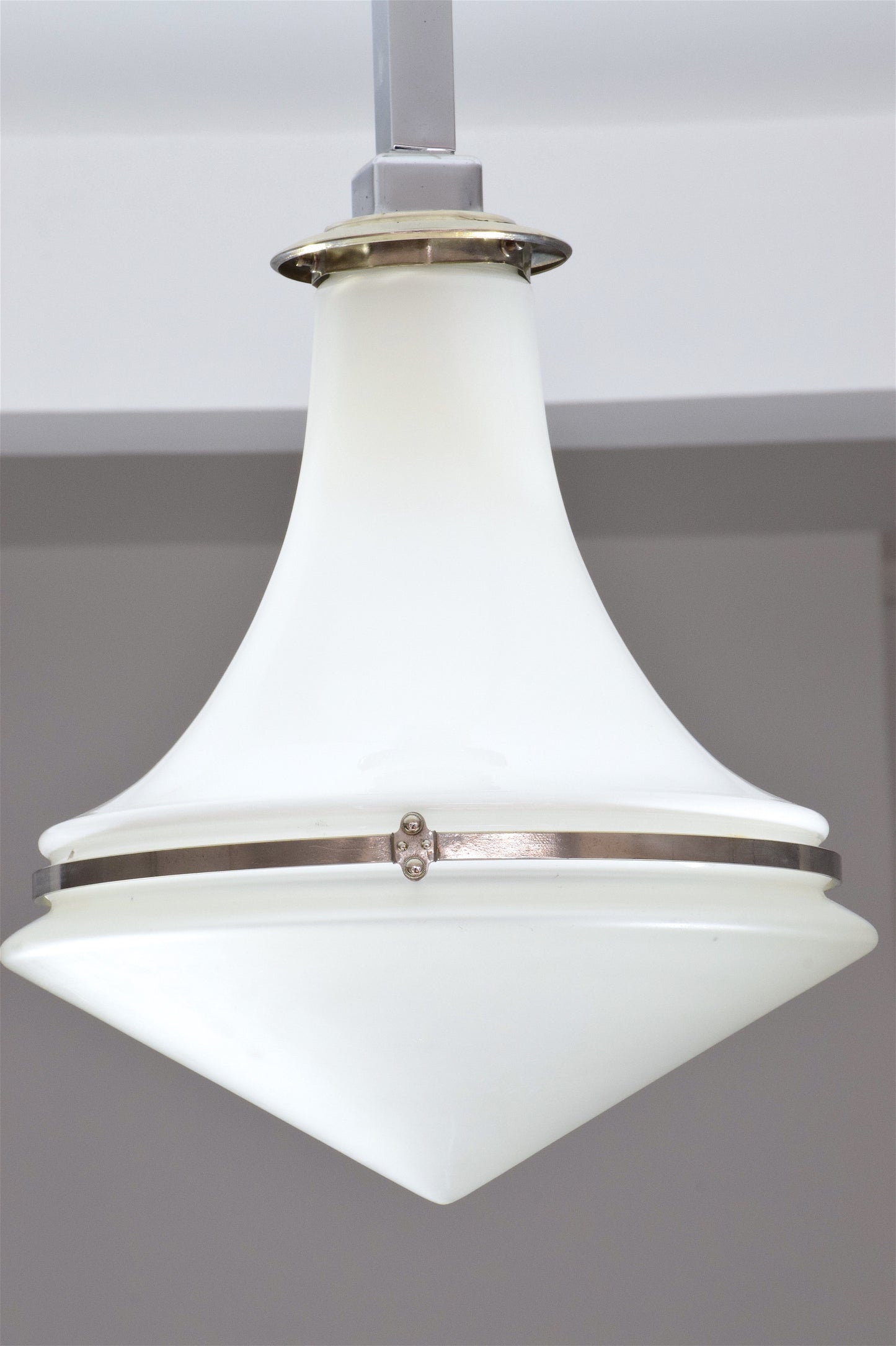 French Vintage Art Deco Pendant in the Style of Peter Behrens, 1930's - Spirit Gallery 