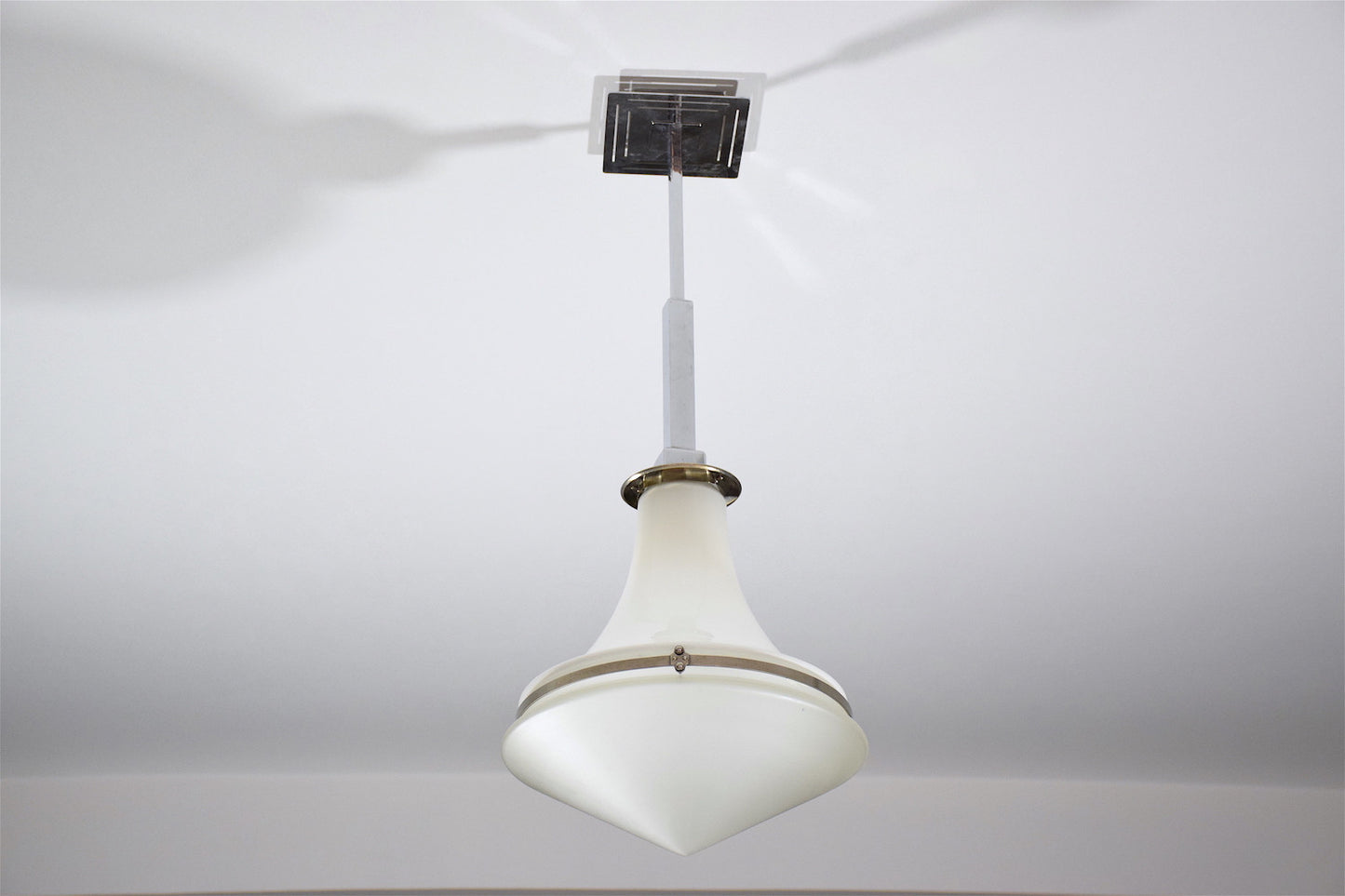 French Vintage Art Deco Pendant in the Style of Peter Behrens, 1930's - Spirit Gallery 