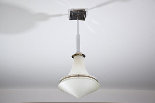 French Vintage Art Deco Pendant in the Style of Peter Behrens, 1930's - Spirit Gallery 