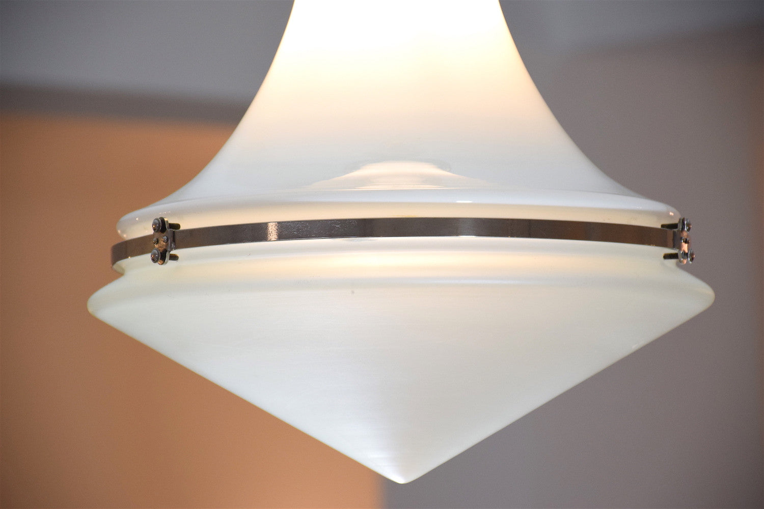 French Vintage Art Deco Pendant in the Style of Peter Behrens, 1930's - Spirit Gallery 