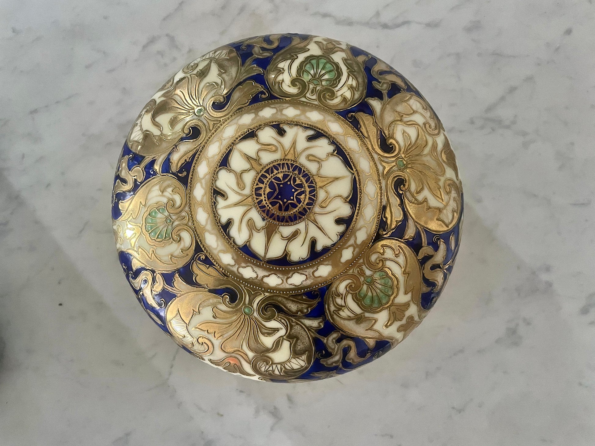 1940's Japanese Porcelain Lidded Bowl by Noritake - Spirit Gallery 