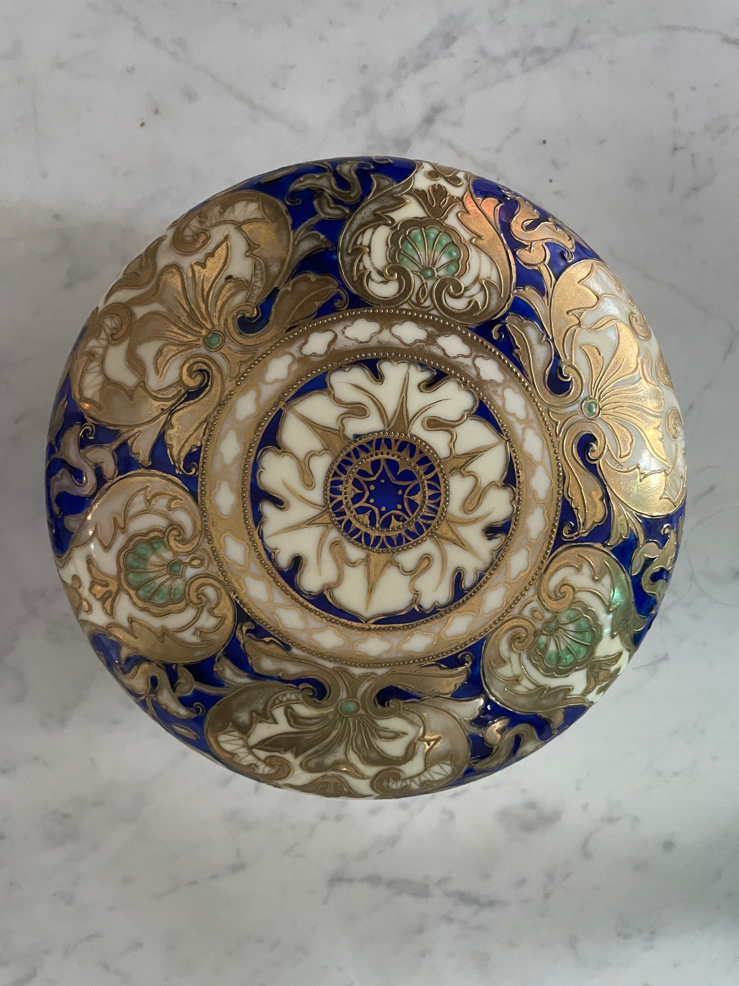 1940's Japanese Porcelain Lidded Bowl by Noritake - Spirit Gallery 