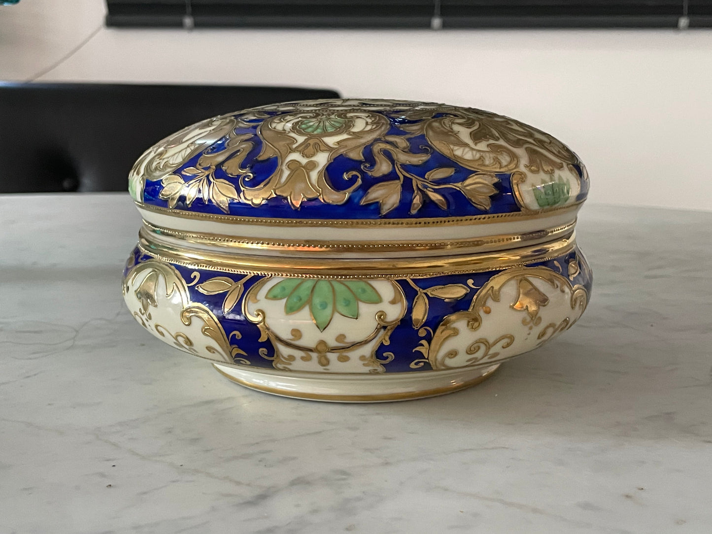 1940's Japanese Porcelain Lidded Bowl by Noritake - Spirit Gallery 