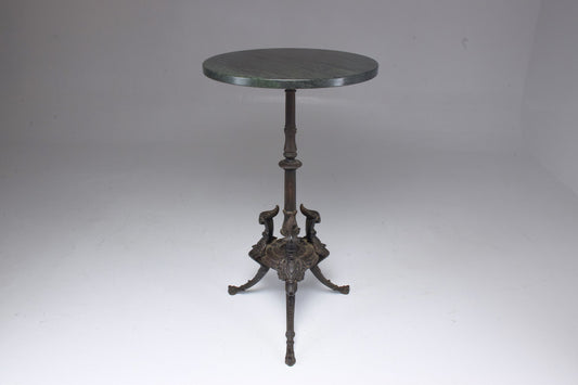 Antique Napoleon III Gueridon Table with Marble Top - Spirit Gallery 
