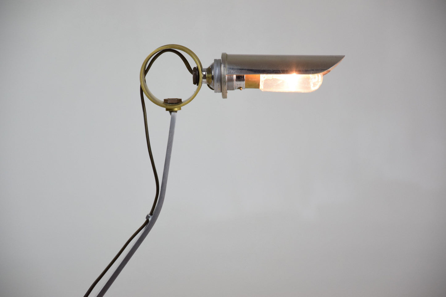 Bird Shaped Steel Lamp, France, 1970's - Spirit Gallery 
