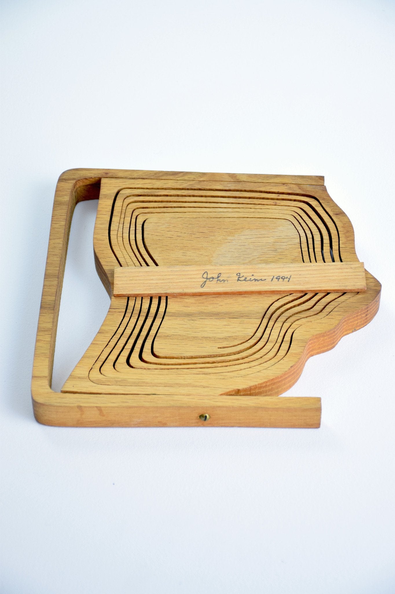 Collapsible Bread Basket by John Keim, 1994 - Spirit Gallery 