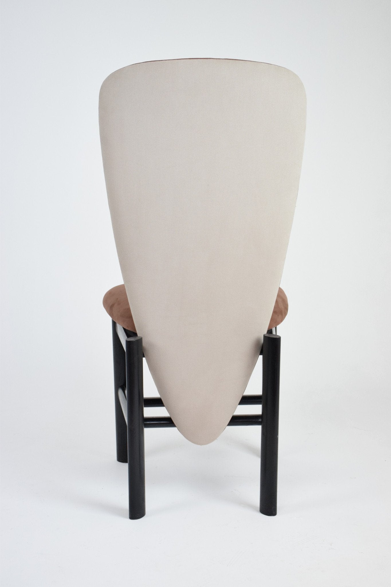 Dutch High Back Mid-Century Oak Dining Chairs, Set of 4 - Spirit Gallery 