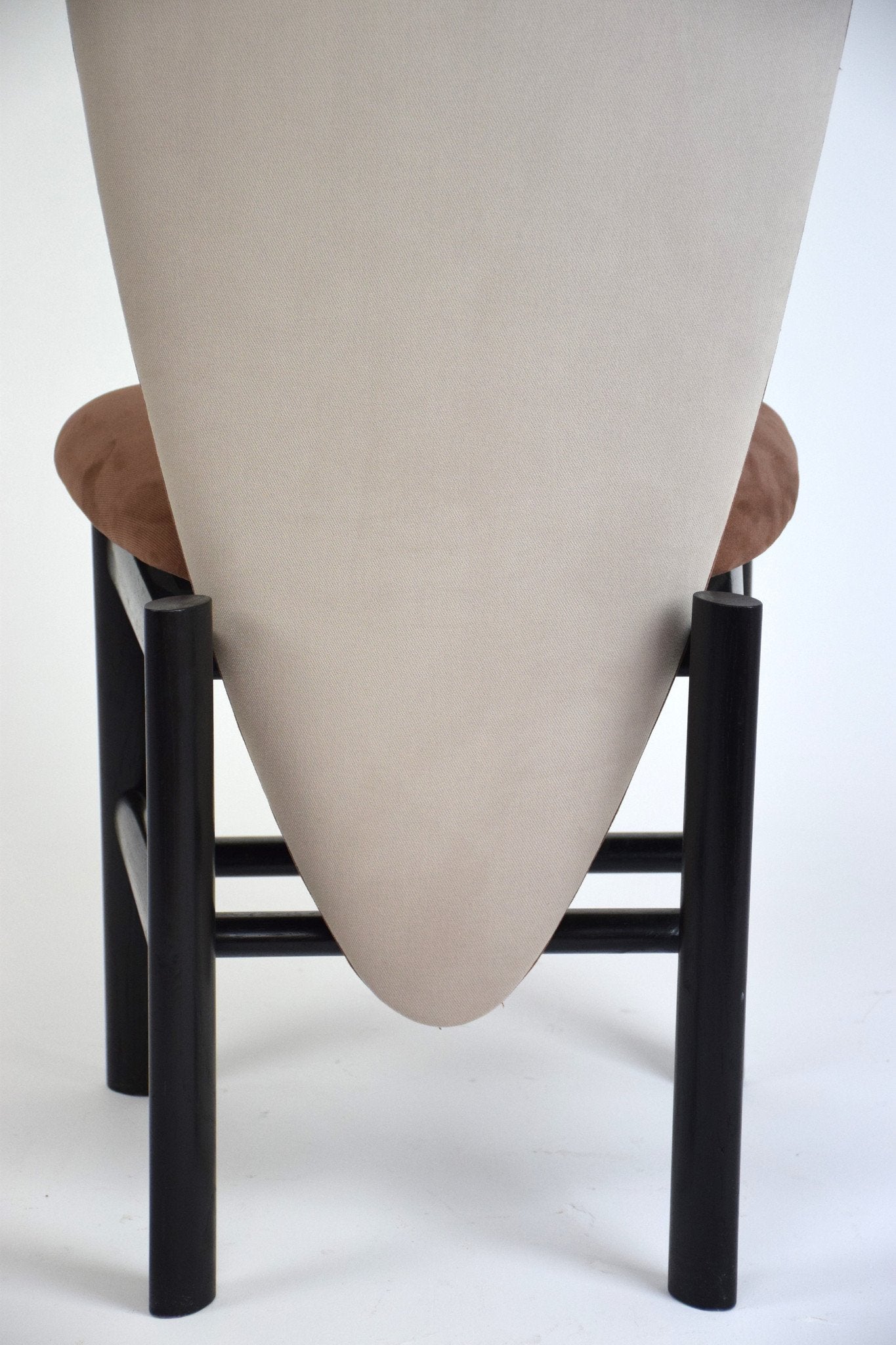 Dutch High Back Mid-Century Oak Dining Chairs, Set of 4 - Spirit Gallery 