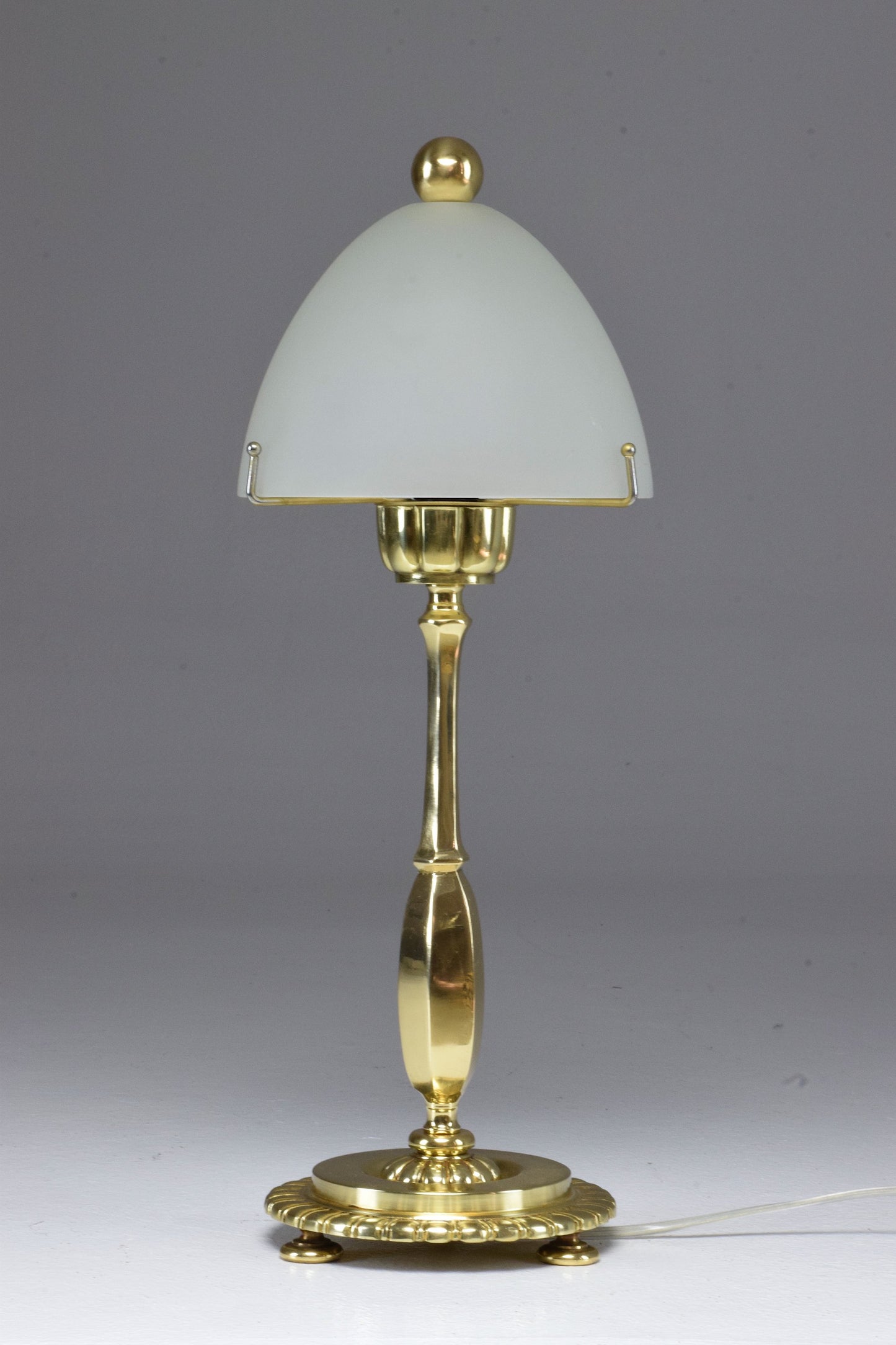 French Art Deco Bronze Table Lamp by Henry Petitot, 1930's - Spirit Gallery 
