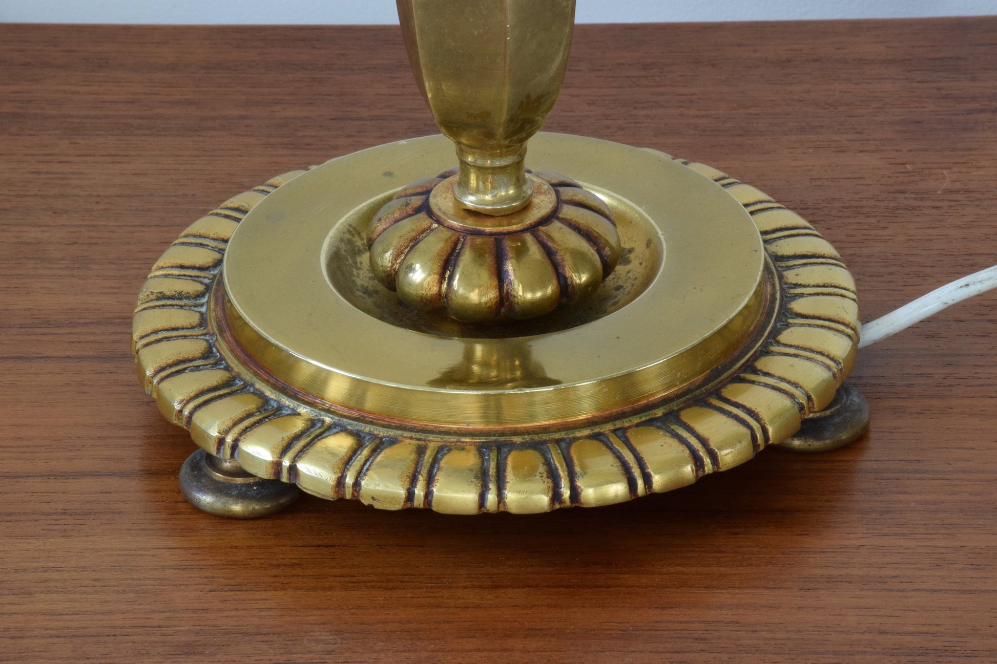 French Art Deco Bronze Table Lamp by Henry Petitot, 1930's - Spirit Gallery 