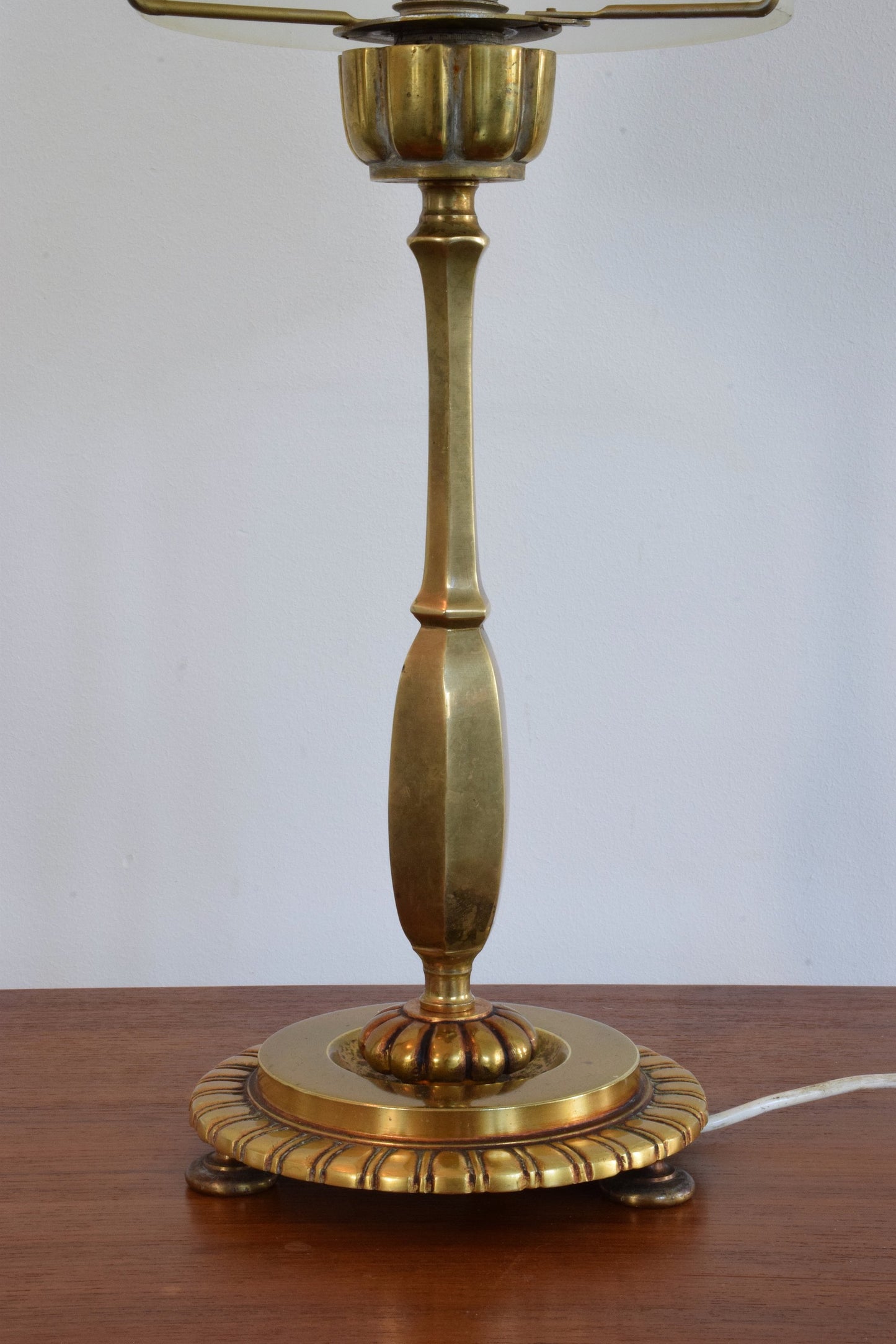 French Art Deco Bronze Table Lamp by Henry Petitot, 1930's - Spirit Gallery 