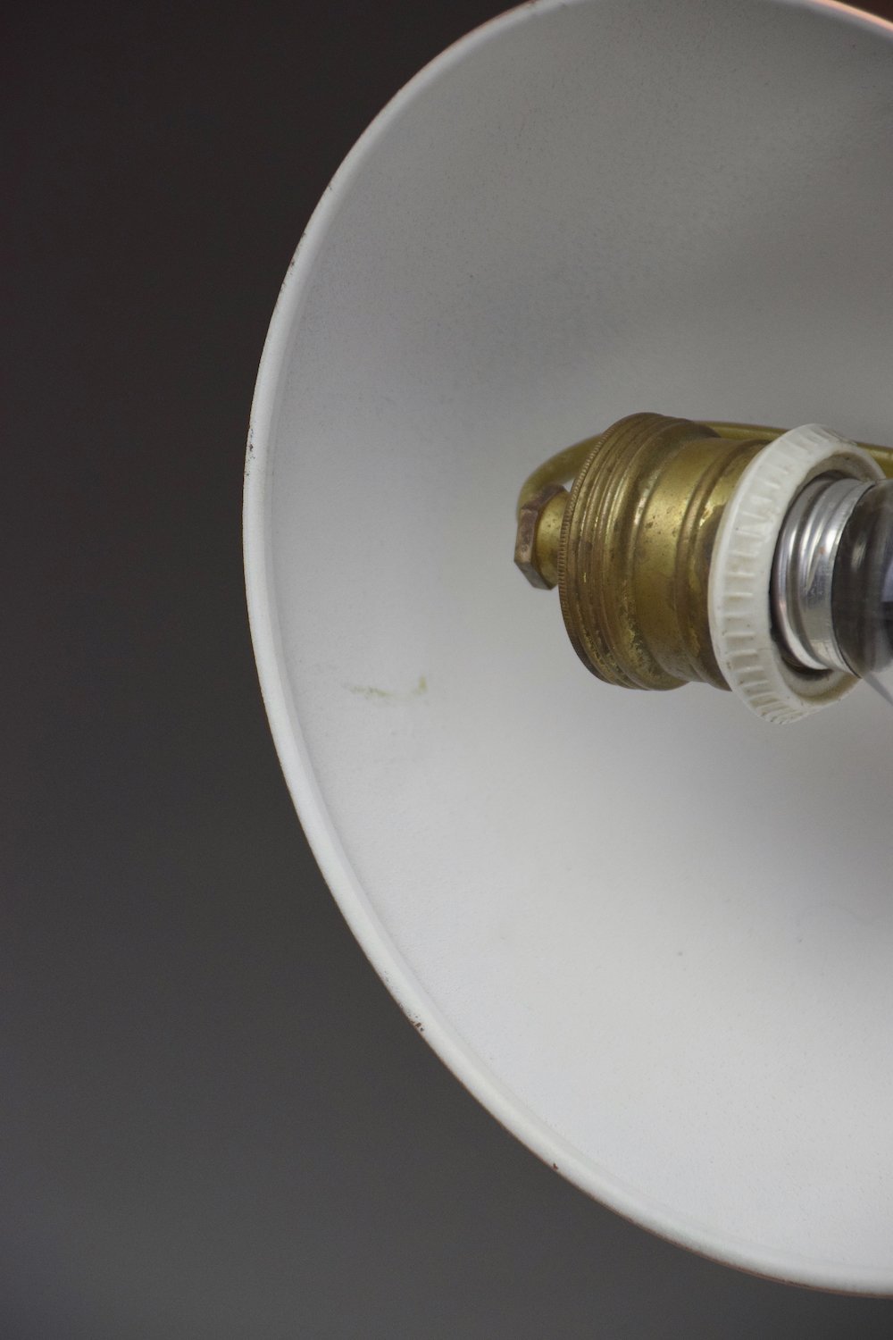 French Art Deco Copper Brass Table Lamp, 1930's - Spirit Gallery 