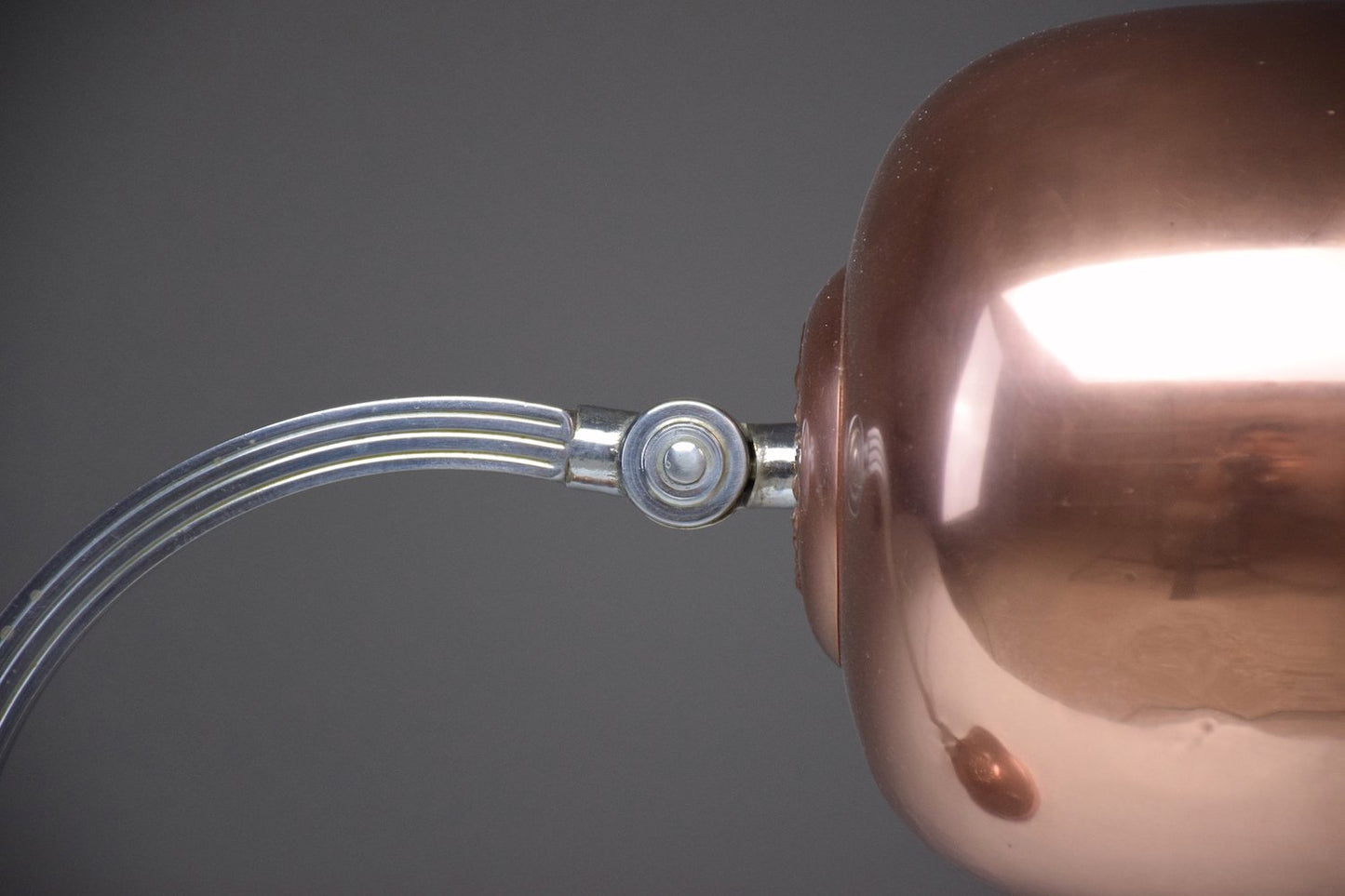 French Art Deco Copper Brass Table Lamp, 1930's - Spirit Gallery 