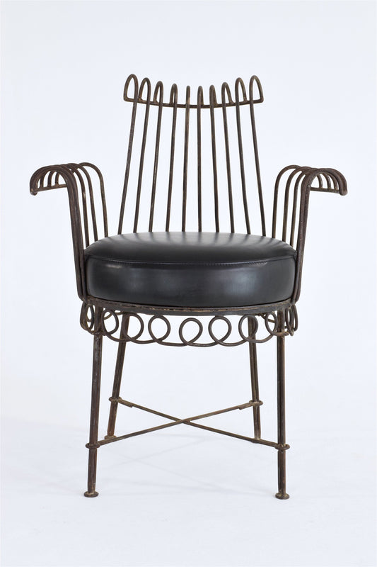 French Mid-Century Cap d'Ail Chair by Mathieu Matégot, 1950's - Spirit Gallery 