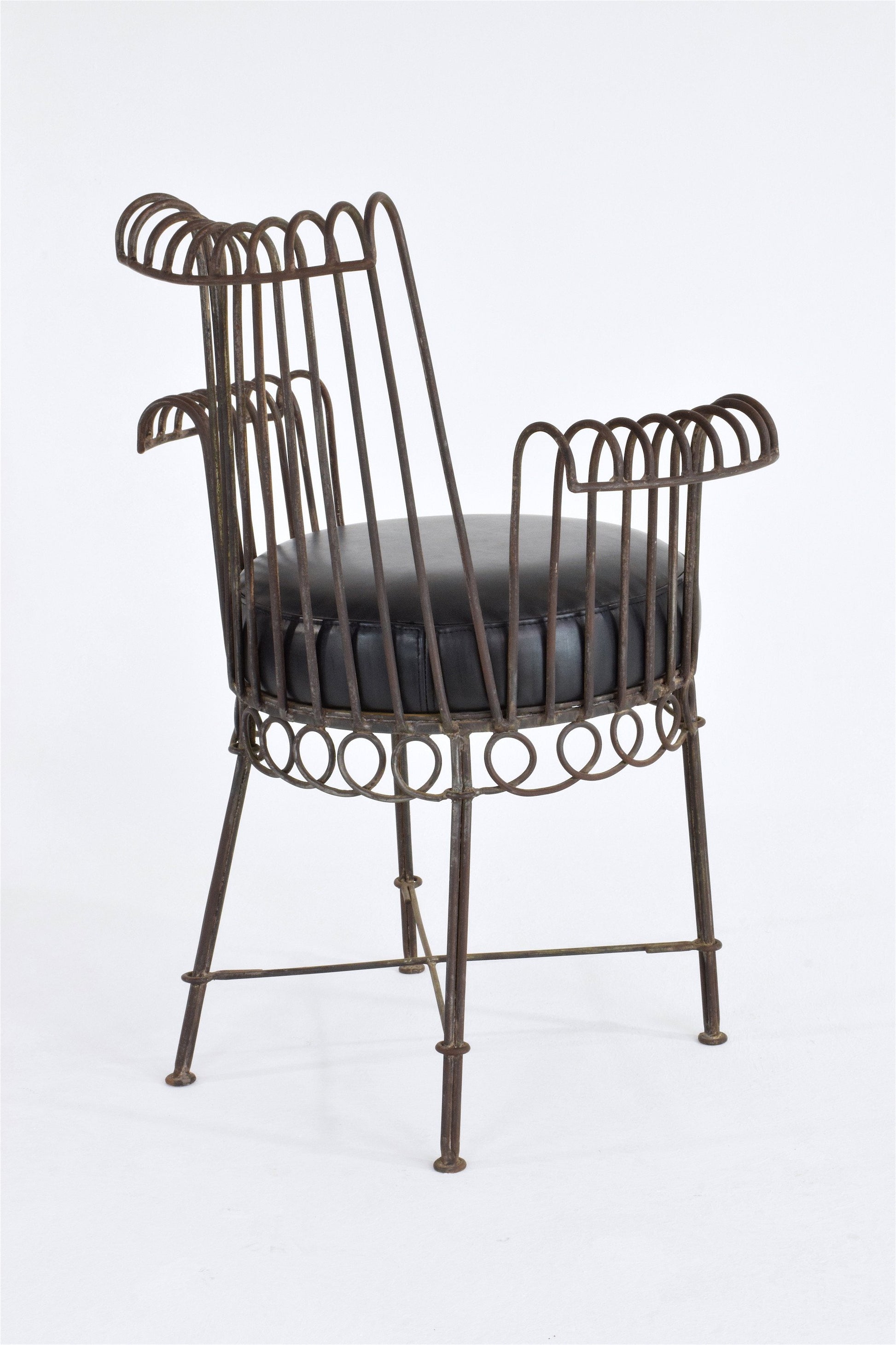 French Mid-Century Cap d'Ail Chair by Mathieu Matégot, 1950's - Spirit Gallery 