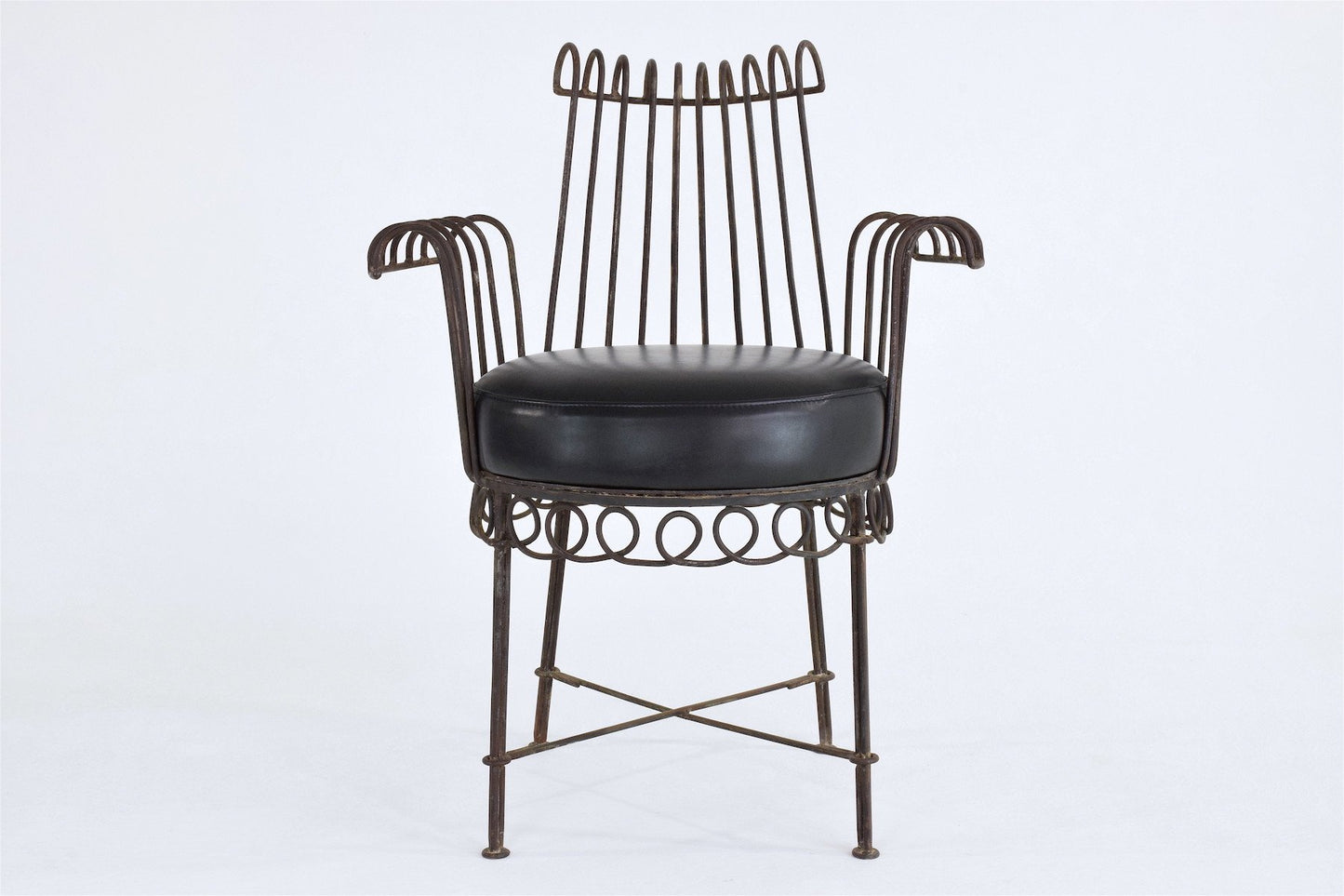 French Mid-Century Cap d'Ail Chair by Mathieu Matégot, 1950's - Spirit Gallery 
