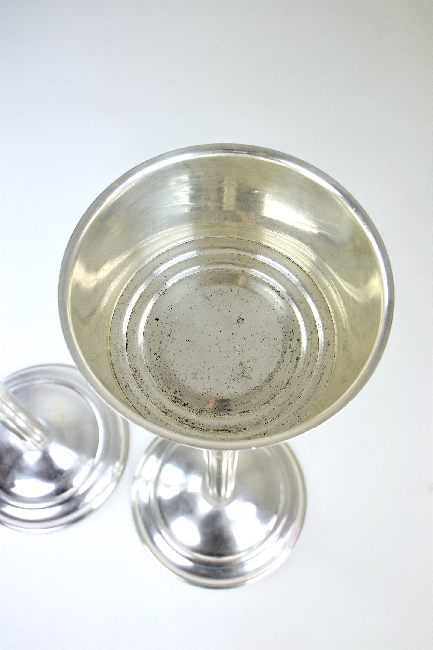 French Silver Plated Wine Bucket Stands, 1960s - Spirit Gallery 