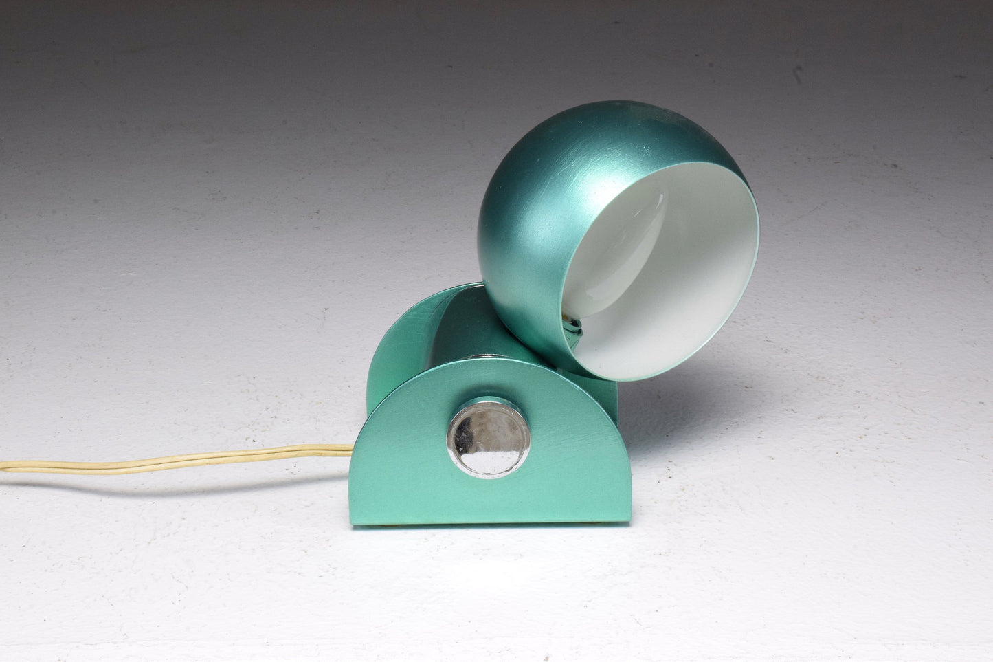 French Vintage Rotating Green Desk Lamp, 1960's - Spirit Gallery 