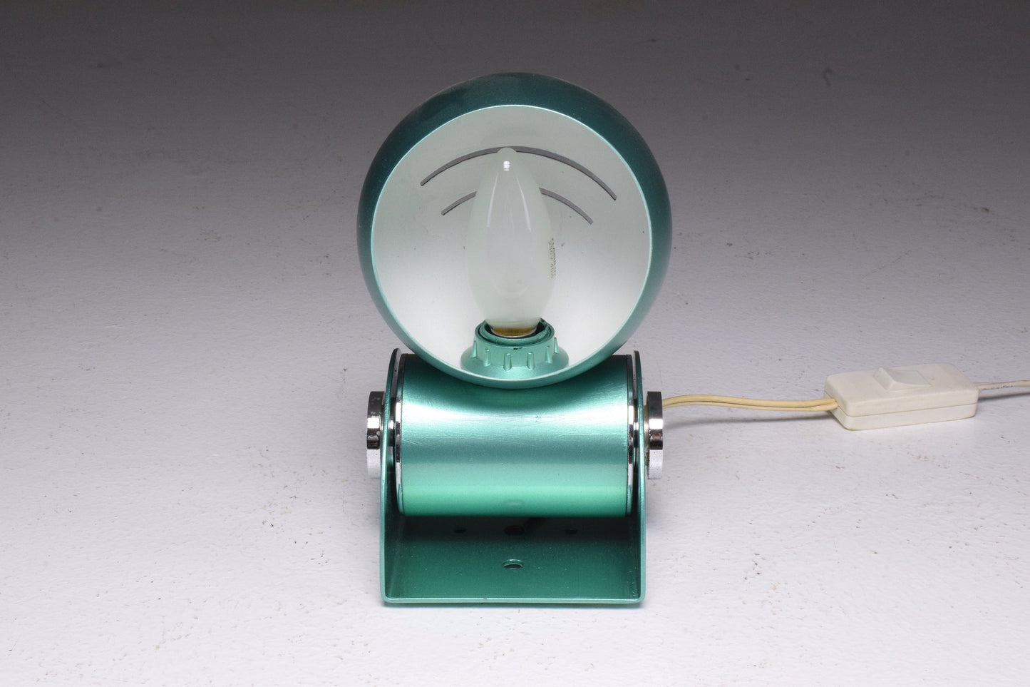 French Vintage Rotating Green Desk Lamp, 1960's - Spirit Gallery 