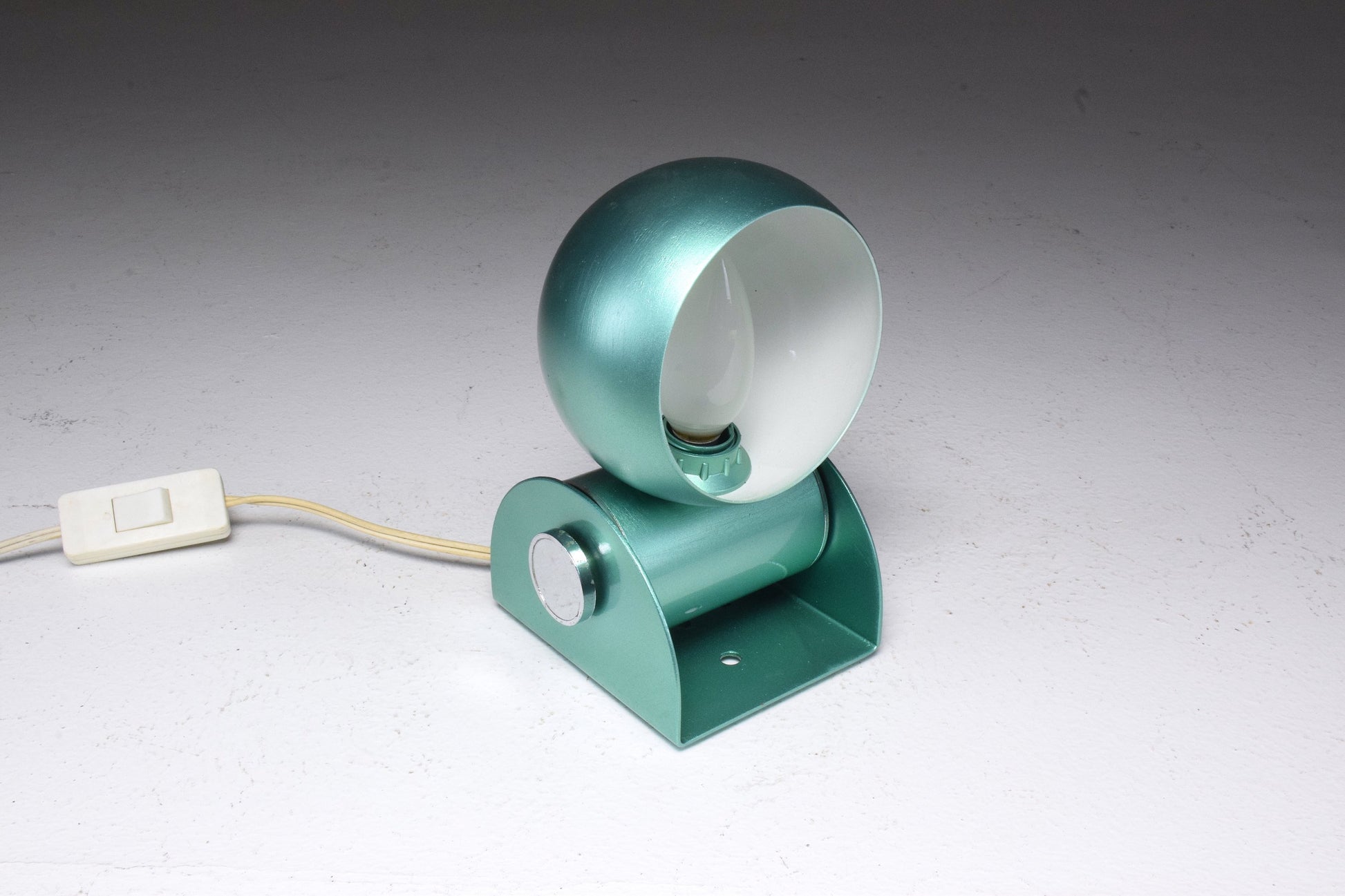 French Vintage Rotating Green Desk Lamp, 1960's - Spirit Gallery 