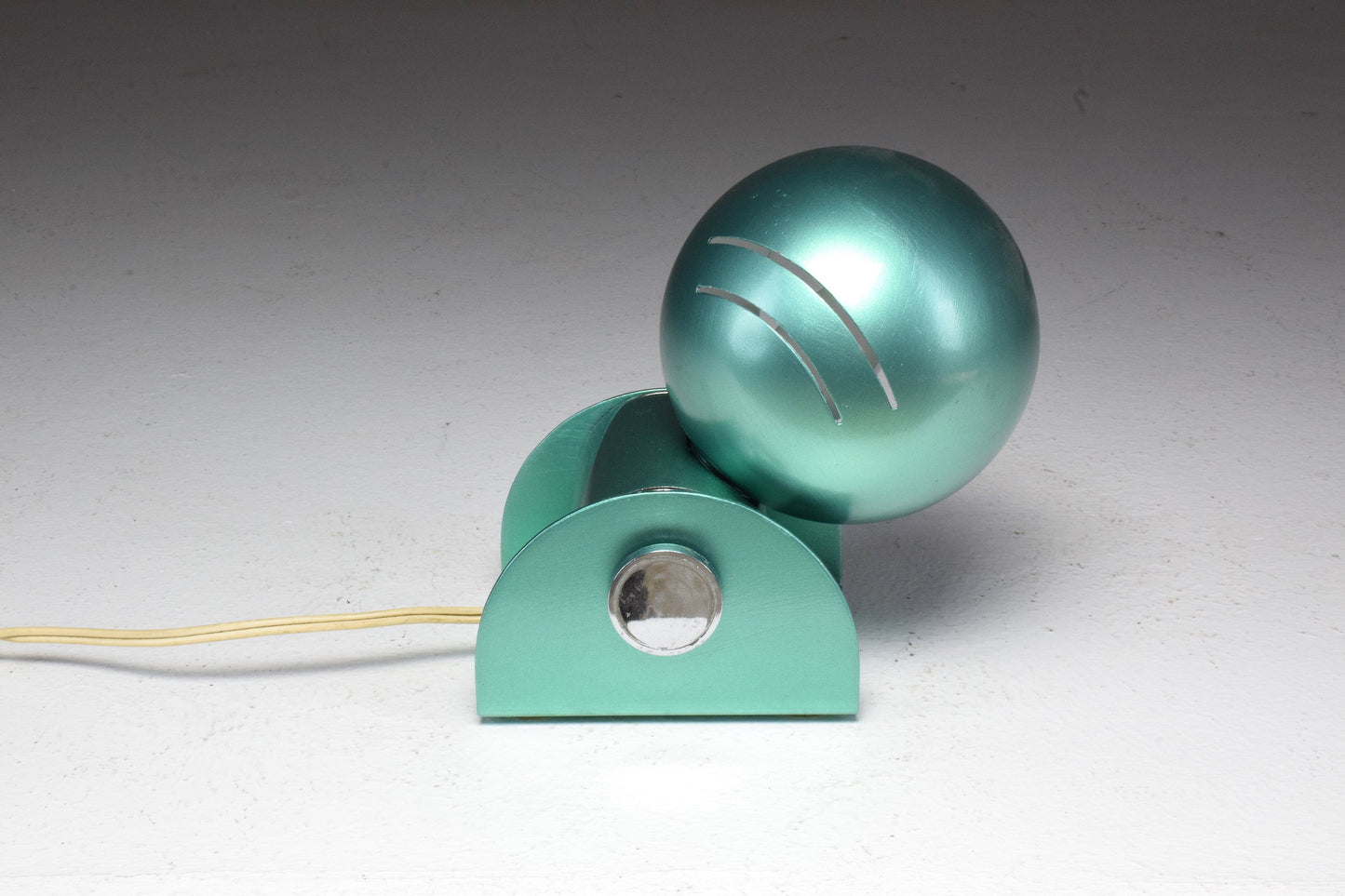 French Vintage Rotating Green Desk Lamp, 1960's - Spirit Gallery 