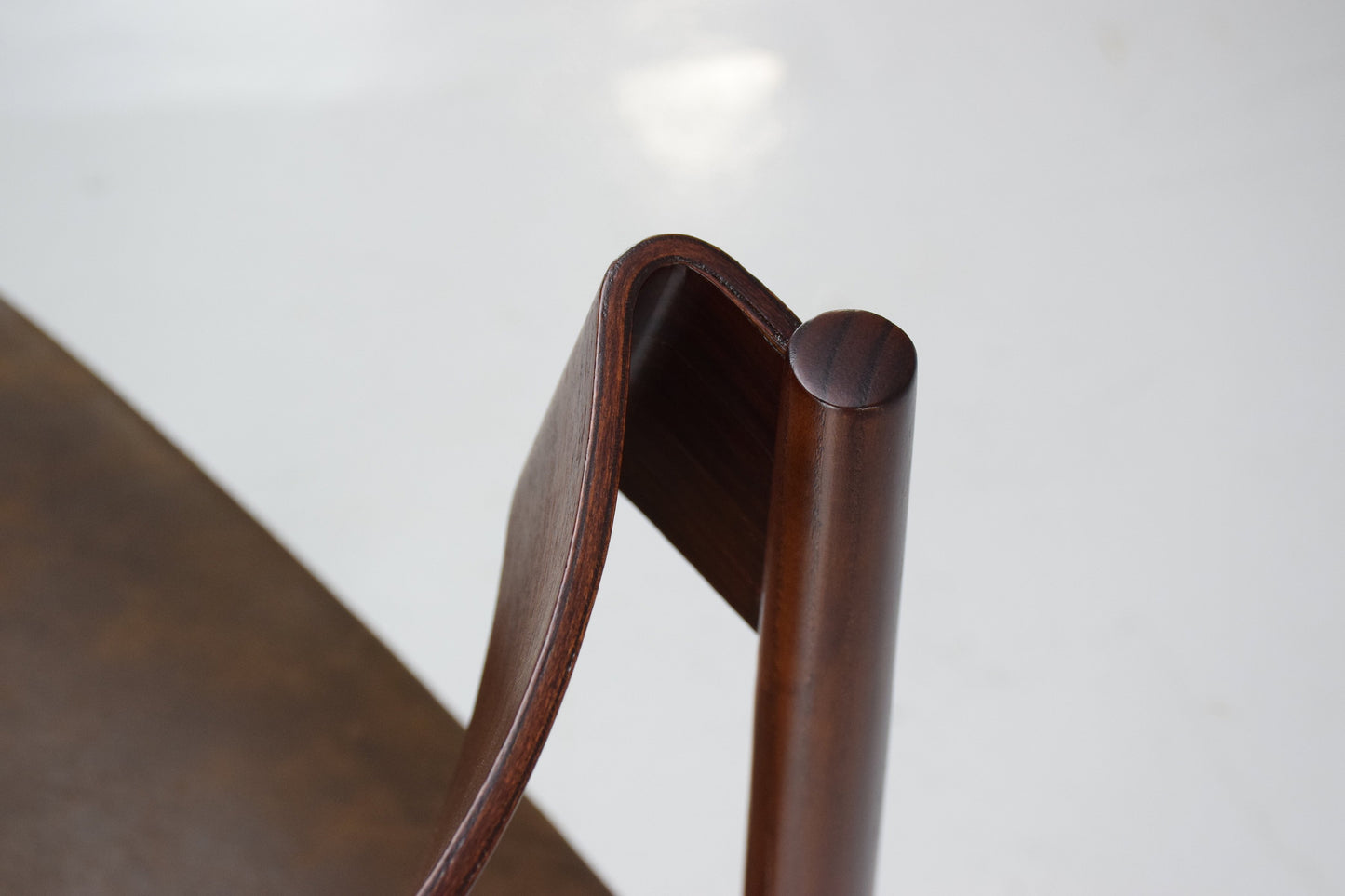 Italian Curved Dining Chairs by Gianfranco Frattini, Set of 5, 1960s - Spirit Gallery 