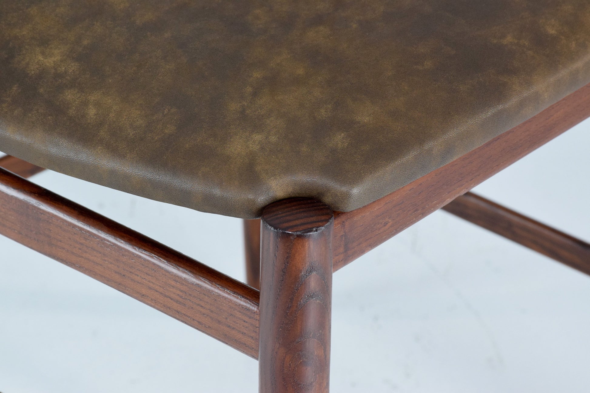 Italian Curved Dining Chairs by Gianfranco Frattini, Set of 5, 1960s - Spirit Gallery 