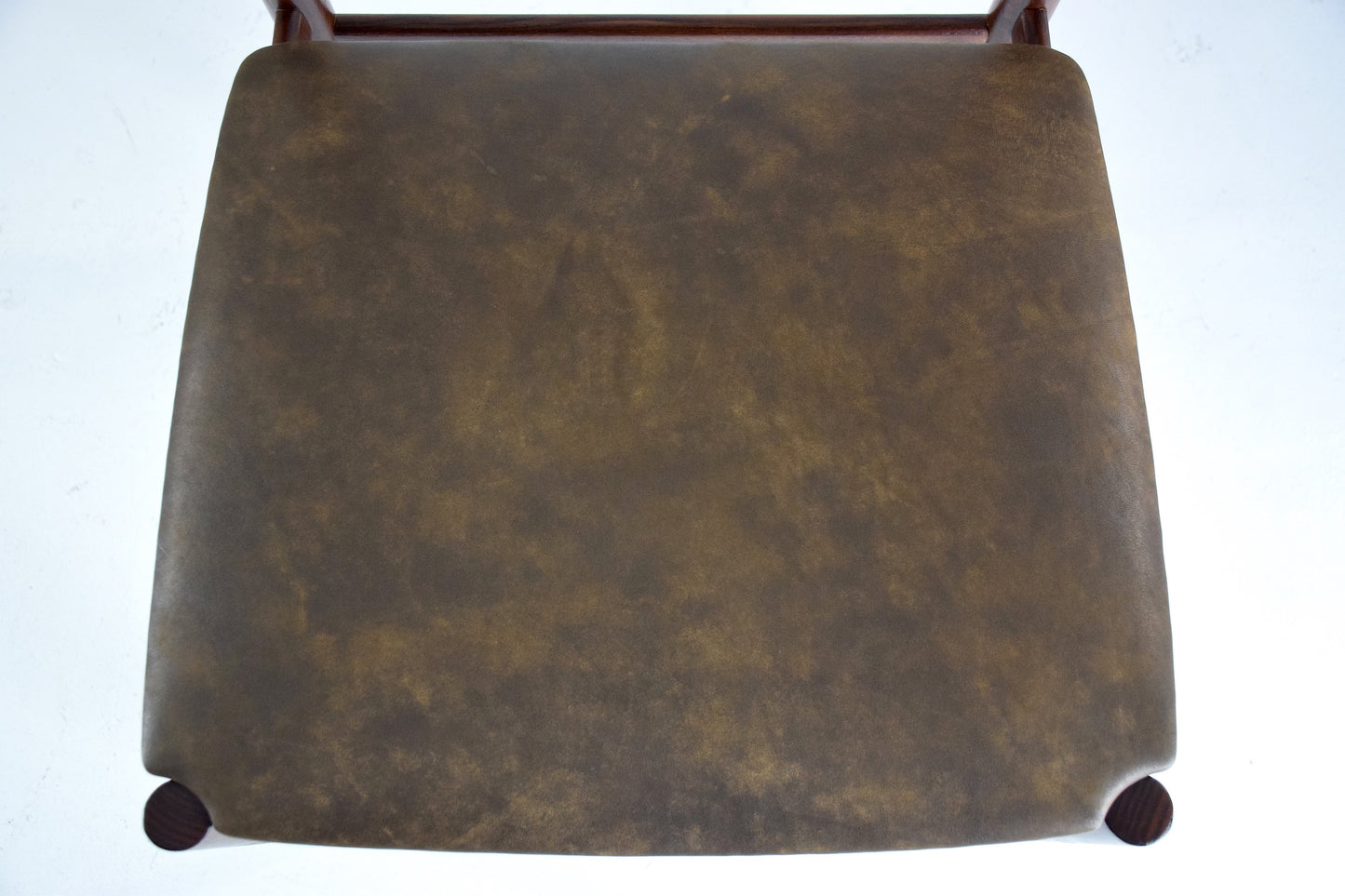 Italian Curved Dining Chairs by Gianfranco Frattini, Set of 5, 1960s - Spirit Gallery 