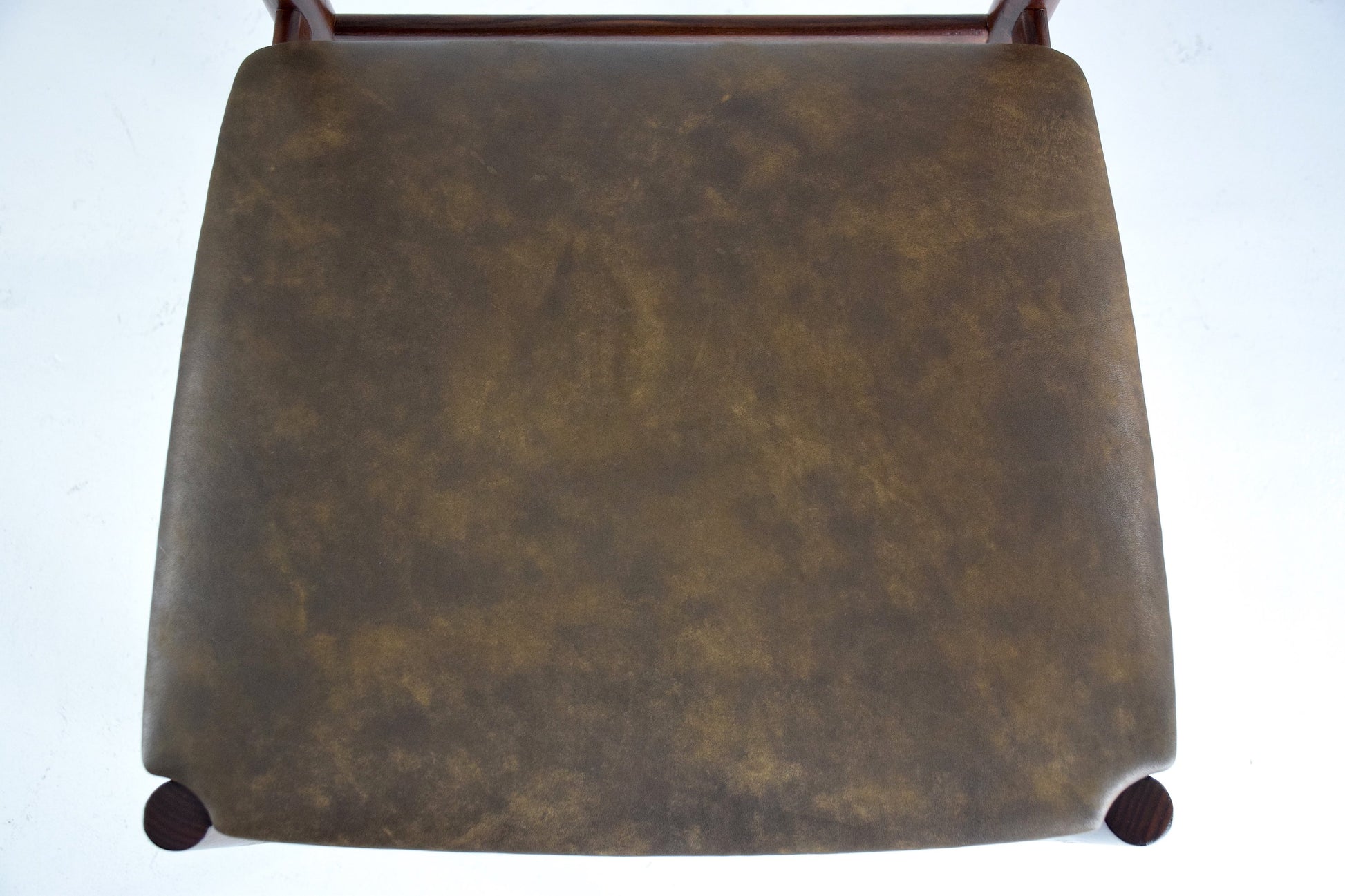 Italian Curved Dining Chairs by Gianfranco Frattini, Set of 5, 1960s - Spirit Gallery 