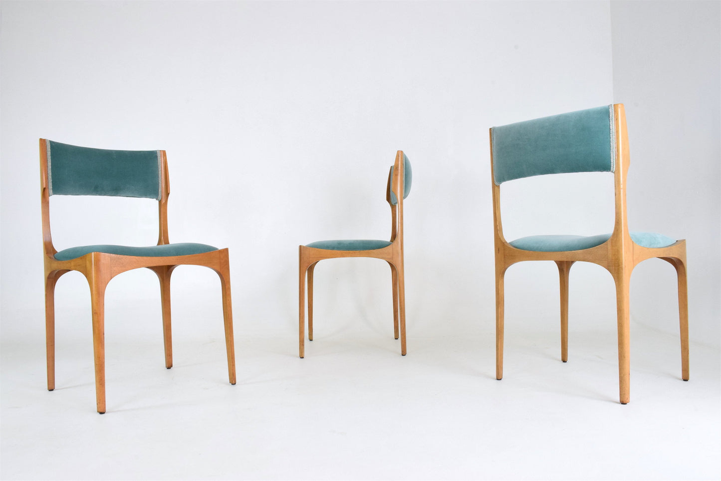 Italian Dining Chairs by Giuseppe Gibelli for Sormani, Set of 6, 1960's - Spirit Gallery 
