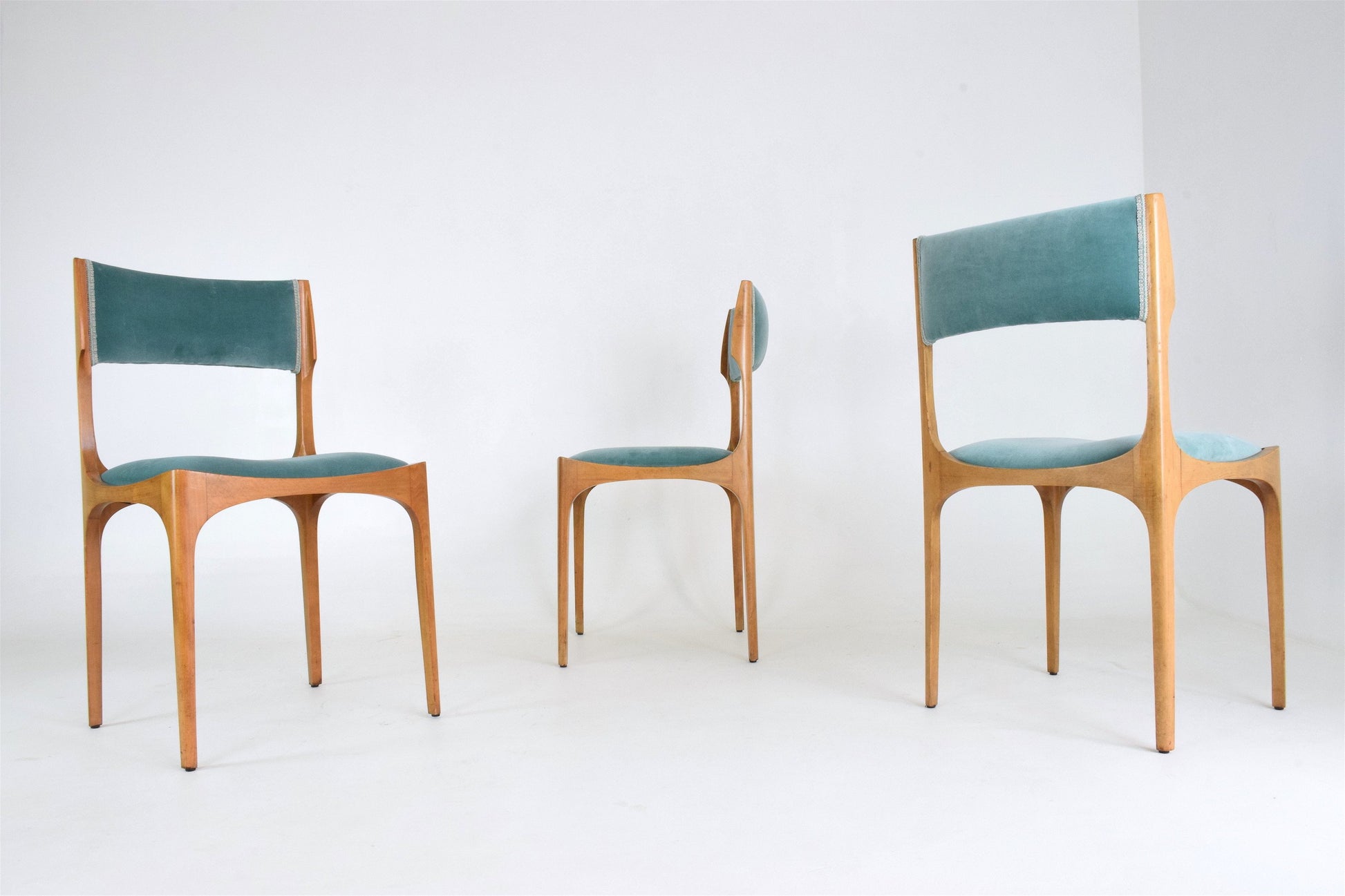 Italian Dining Chairs by Giuseppe Gibelli for Sormani, Set of 6, 1960's - Spirit Gallery 