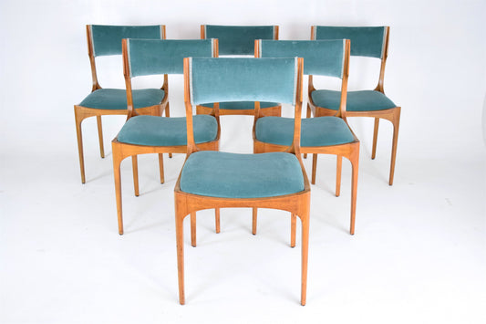 Italian Dining Chairs by Giuseppe Gibelli for Sormani, Set of 6, 1960's - Spirit Gallery 