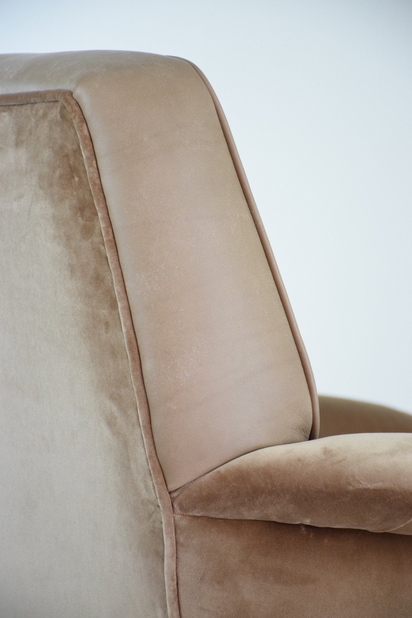 Italian Green Velvet Armchairs, 1960s, Set of 2 - Spirit Gallery 