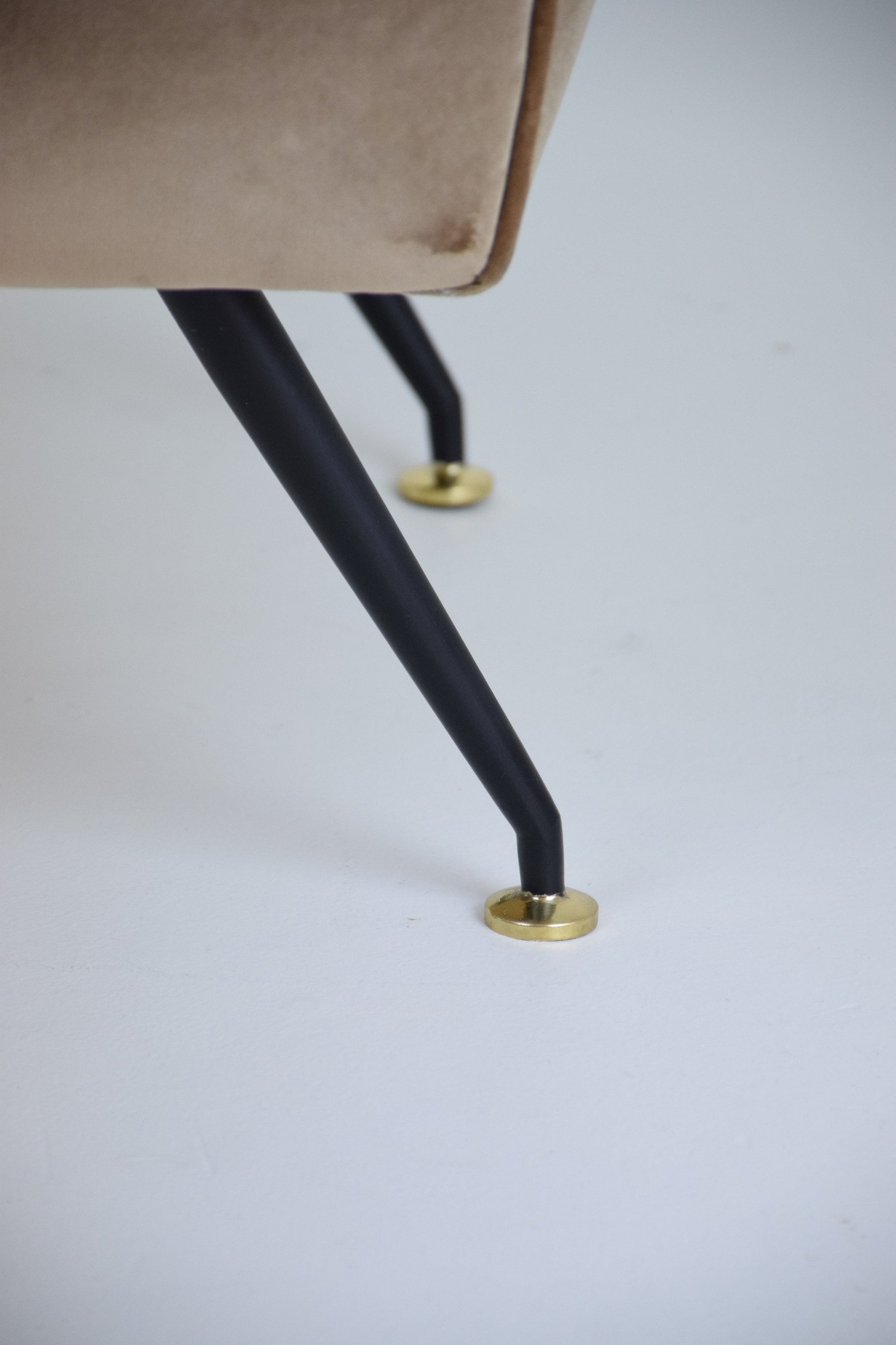 Italian Green Velvet Armchairs, 1960s, Set of 2 - Spirit Gallery 