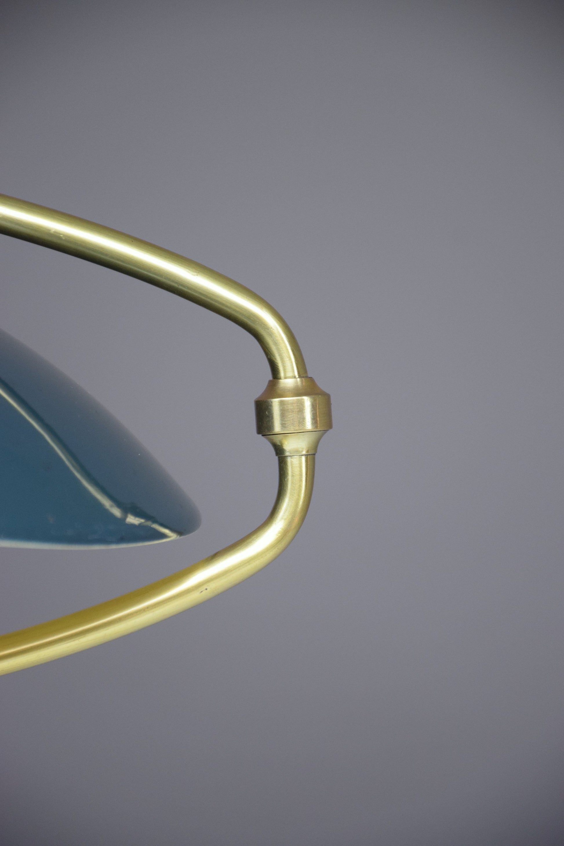 Italian Mid-Century Arredoluce Brass Table Lamp, 1950's - Spirit Gallery 