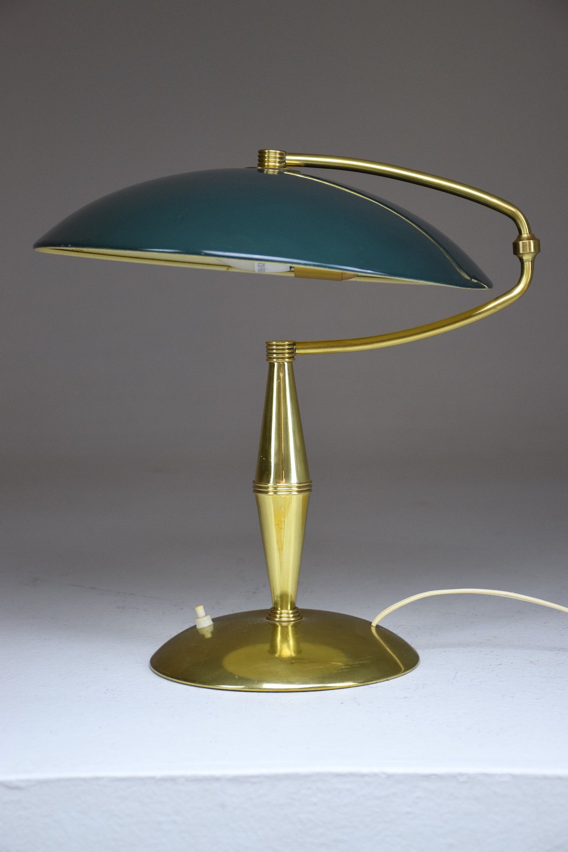 Italian Mid-Century Arredoluce Brass Table Lamp, 1950's - Spirit Gallery 