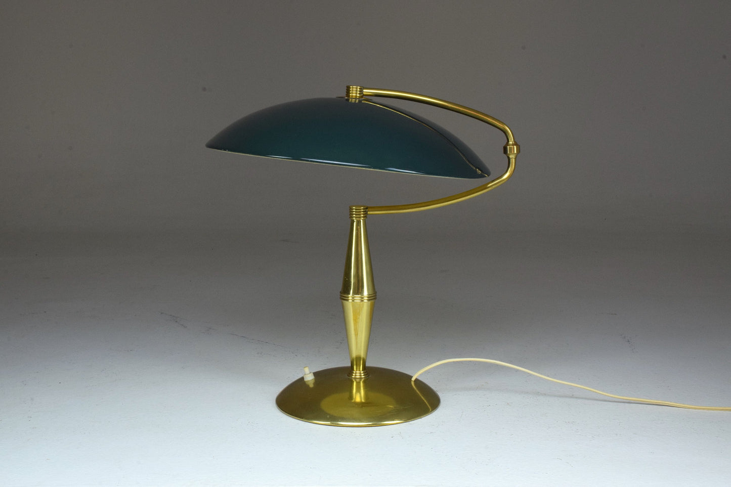 Italian Mid-Century Arredoluce Brass Table Lamp, 1950's - Spirit Gallery 