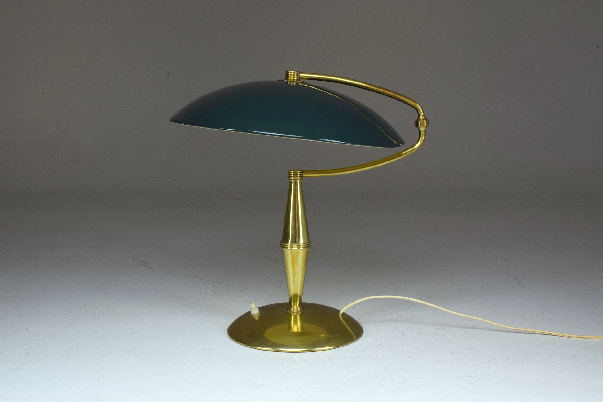 Italian Mid-Century Arredoluce Brass Table Lamp, 1950's - Spirit Gallery 