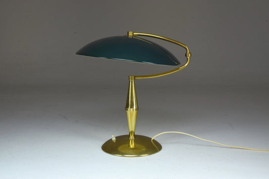 Italian Mid-Century Arredoluce Brass Table Lamp, 1950's - Spirit Gallery 