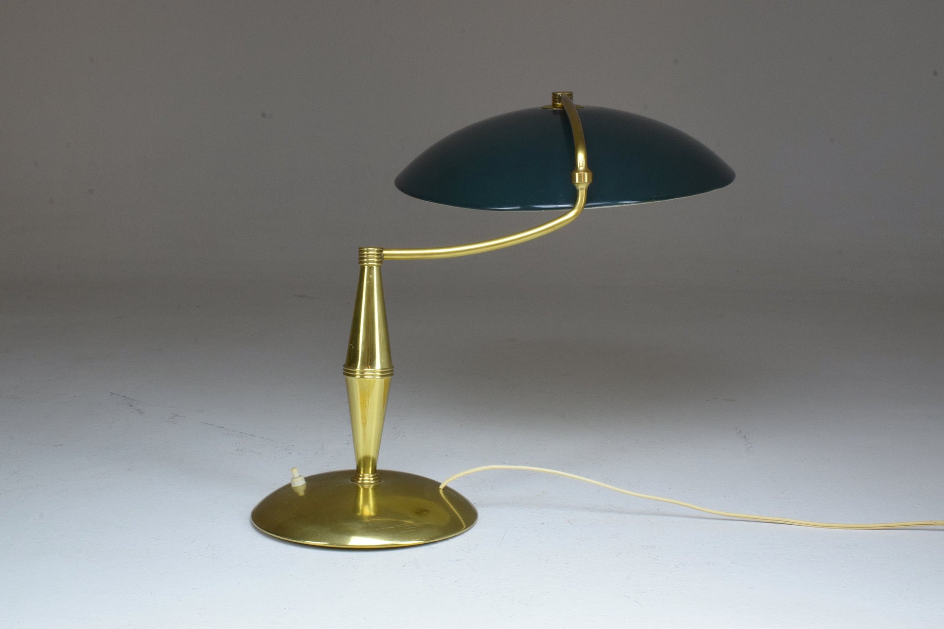 Italian Mid-Century Arredoluce Brass Table Lamp, 1950's - Spirit Gallery 