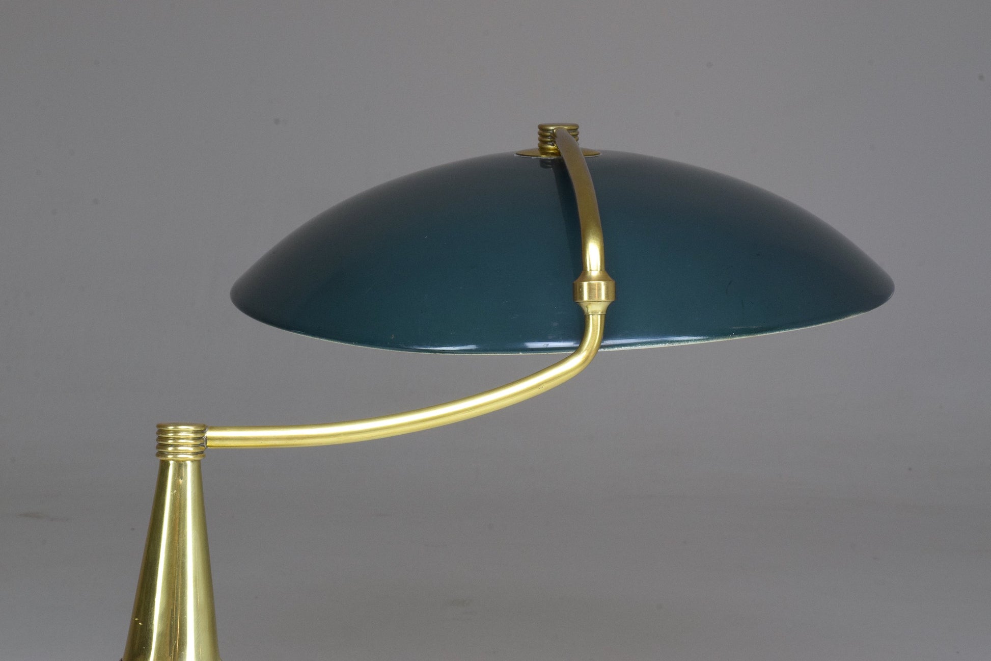 Italian Mid-Century Arredoluce Brass Table Lamp, 1950's - Spirit Gallery 