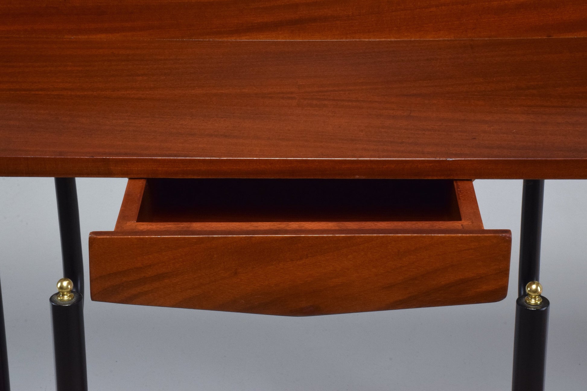 Italian Mid-Century Demi Lune Console Table, 1950's - Spirit Gallery 